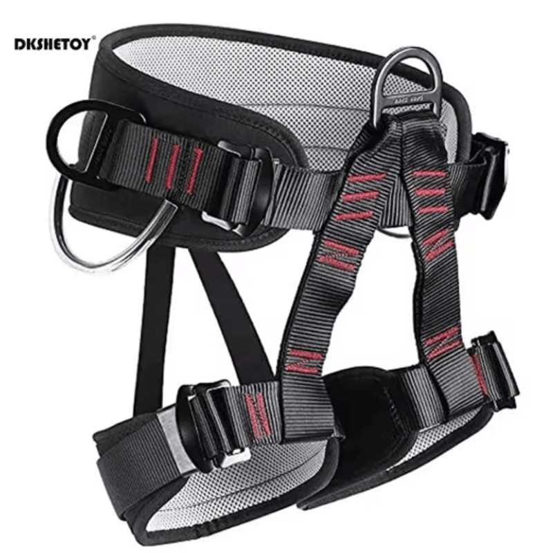 Professional Safety Belt Harness Aerial Work And High Altitude Climbing Harness With Back Lanyard 2