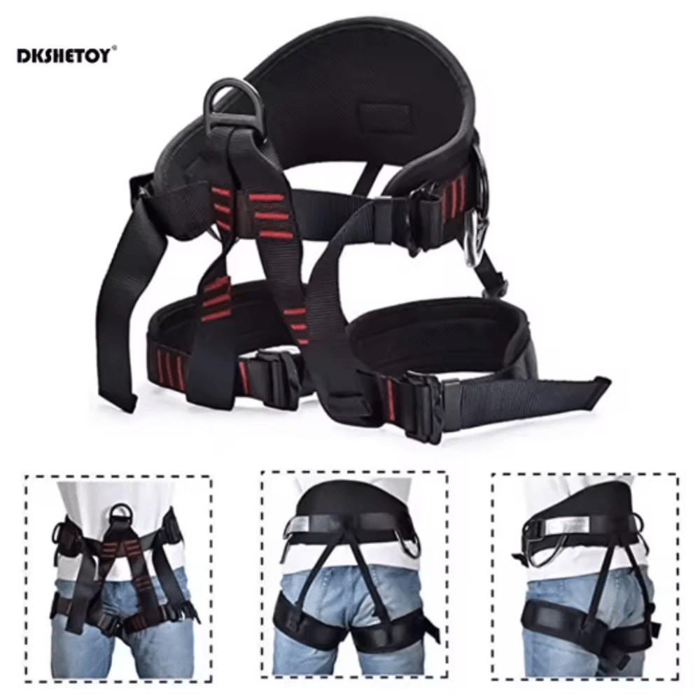 Professional Safety Belt Harness Aerial Work And High Altitude Climbing Harness With Back Lanyard 5