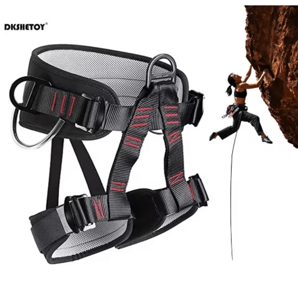Professional Safety Belt Harness Aerial Work And High Altitude Climbing Harness With Back Lanyard 0