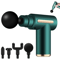 Mini Fascia Massage Gun Powerful Deep Tissue Muscle Massager With 4 Attachments 2