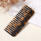 Colorful Wide Tooth Mini Comb Acetic Acid Hair Comb For Curly Thick And Wet Hair 3