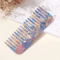 Colorful Wide Tooth Mini Comb Acetic Acid Hair Comb For Curly Thick And Wet Hair 5