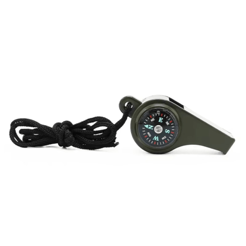3in1 Emergency Safety Whistle Loud Survival Whistle With Mini Compass For Outdoor Adventures 1