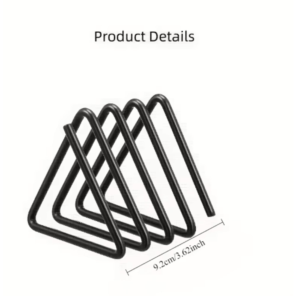 4 Slot Metal Cutting Board Storage Rack Space Saving Kitchen Countertop Organizer 1