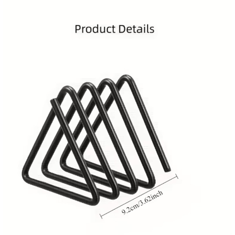 4 Slot Metal Cutting Board Storage Rack Space Saving Kitchen Countertop Organizer 1