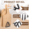 4 Slot Metal Cutting Board Storage Rack Space Saving Kitchen Countertop Organizer 2