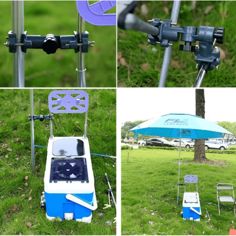 Universal Fishing Chair Mount Rod Holder 360 Adjustable Fishing Rod Holder For Any Chair 4