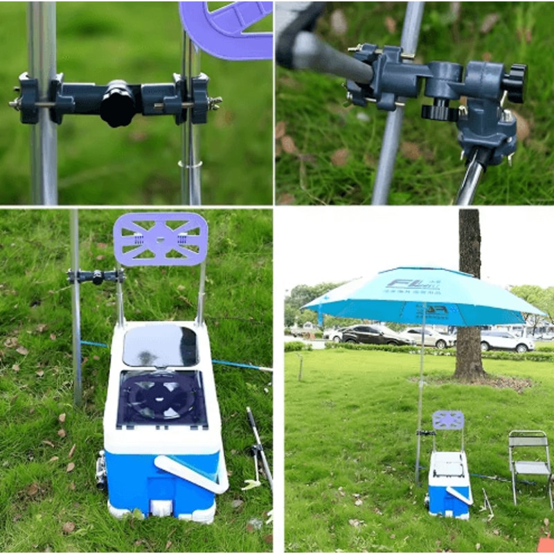 Universal Fishing Chair Mount Rod Holder 360 Adjustable Fishing Rod Holder For Any Chair 4