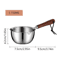 Stainless Steel Milk Pot Mini Hot Oil And Butter Melting Pan 150ml 300m 1
