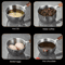 Stainless Steel Milk Pot Mini Hot Oil And Butter Melting Pan 150ml 300m 3