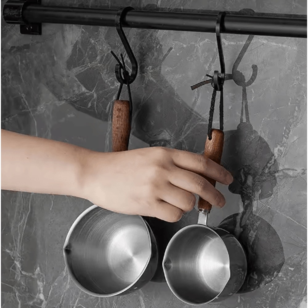 Stainless Steel Milk Pot Mini Hot Oil And Butter Melting Pan 150ml 300m 4