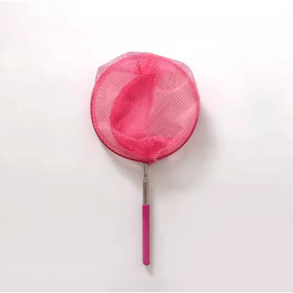 Stainless Steel Telescopic Fishing Dip Net Colorful Butterfly Net For Kids 1