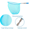 Stainless Steel Telescopic Fishing Dip Net Colorful Butterfly Net For Kids 3