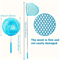 Stainless Steel Telescopic Fishing Dip Net Colorful Butterfly Net For Kids 4