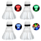 4PCS LED Badminton Shuttlecocks Light Up Glow Badminton Birdies For Indoor And Outdoor Play 3
