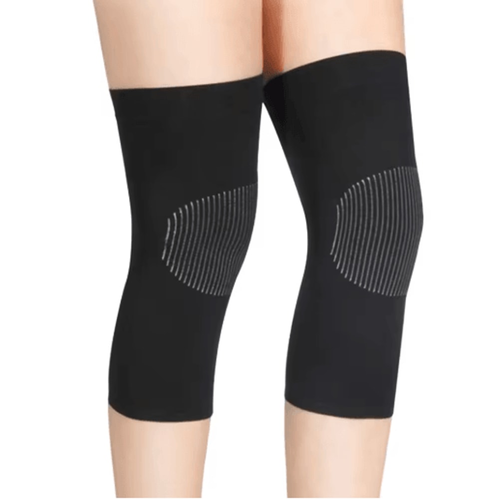 Soft Knee Protector Pads Breathable Thin Knee Warmers For Cold Weather Comfort 1 Pair 2