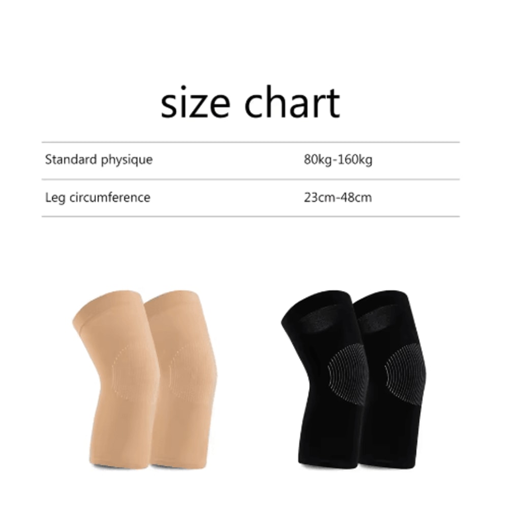 Soft Knee Protector Pads Breathable Thin Knee Warmers For Cold Weather Comfort 1 Pair 3