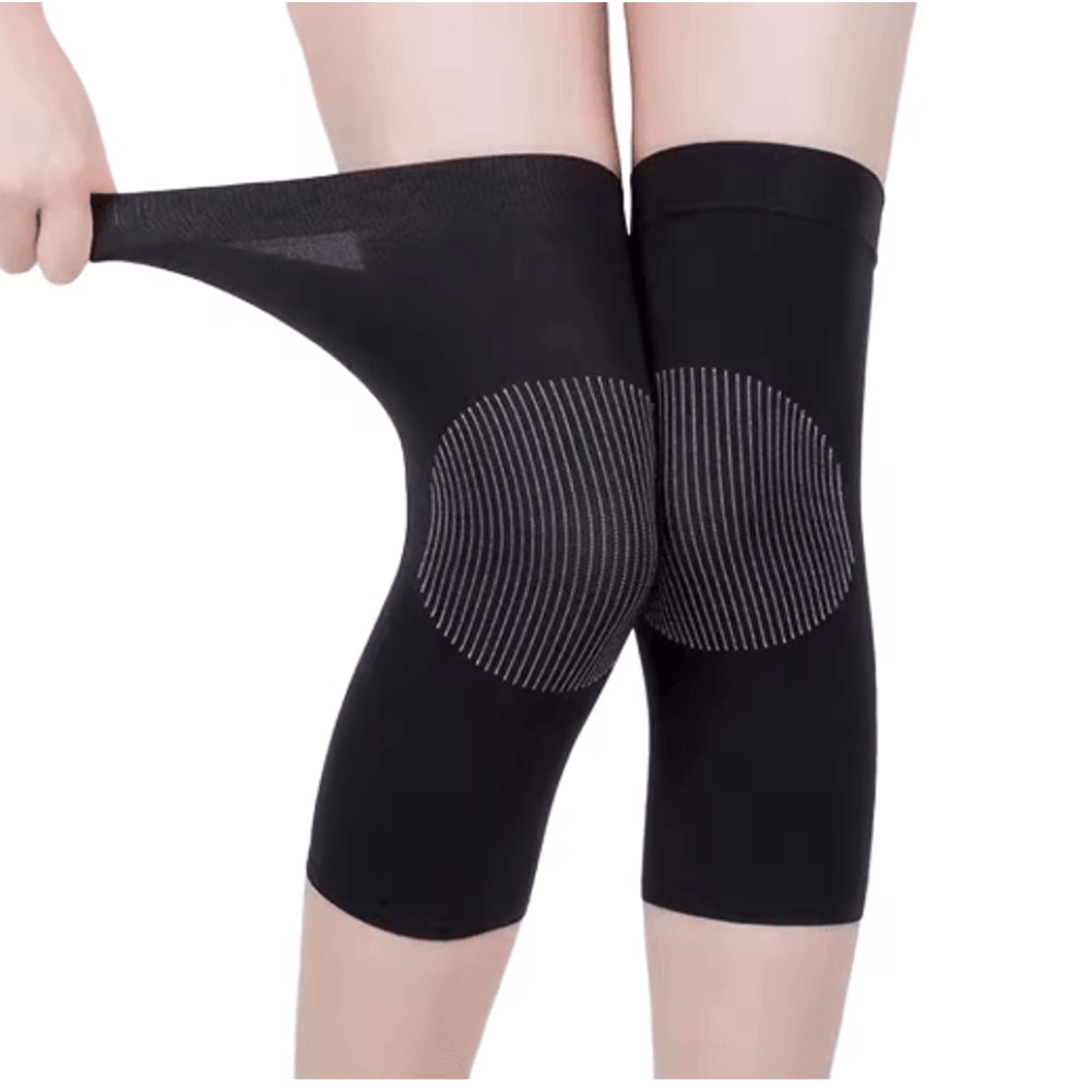 Soft Knee Protector Pads Breathable Thin Knee Warmers For Cold Weather Comfort 1 Pair 7