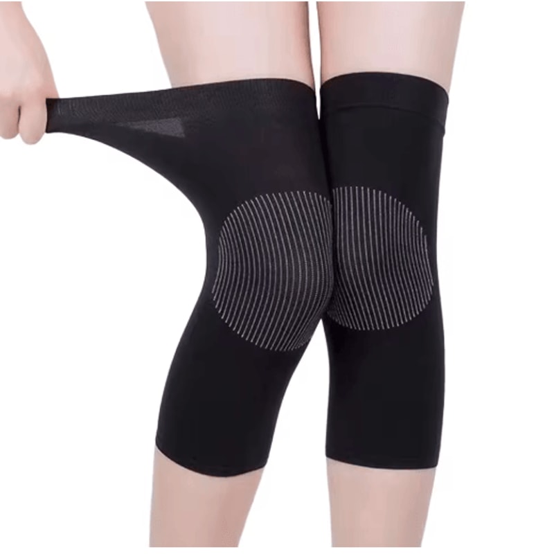Soft Knee Protector Pads Breathable Thin Knee Warmers For Cold Weather Comfort 1 Pair 7