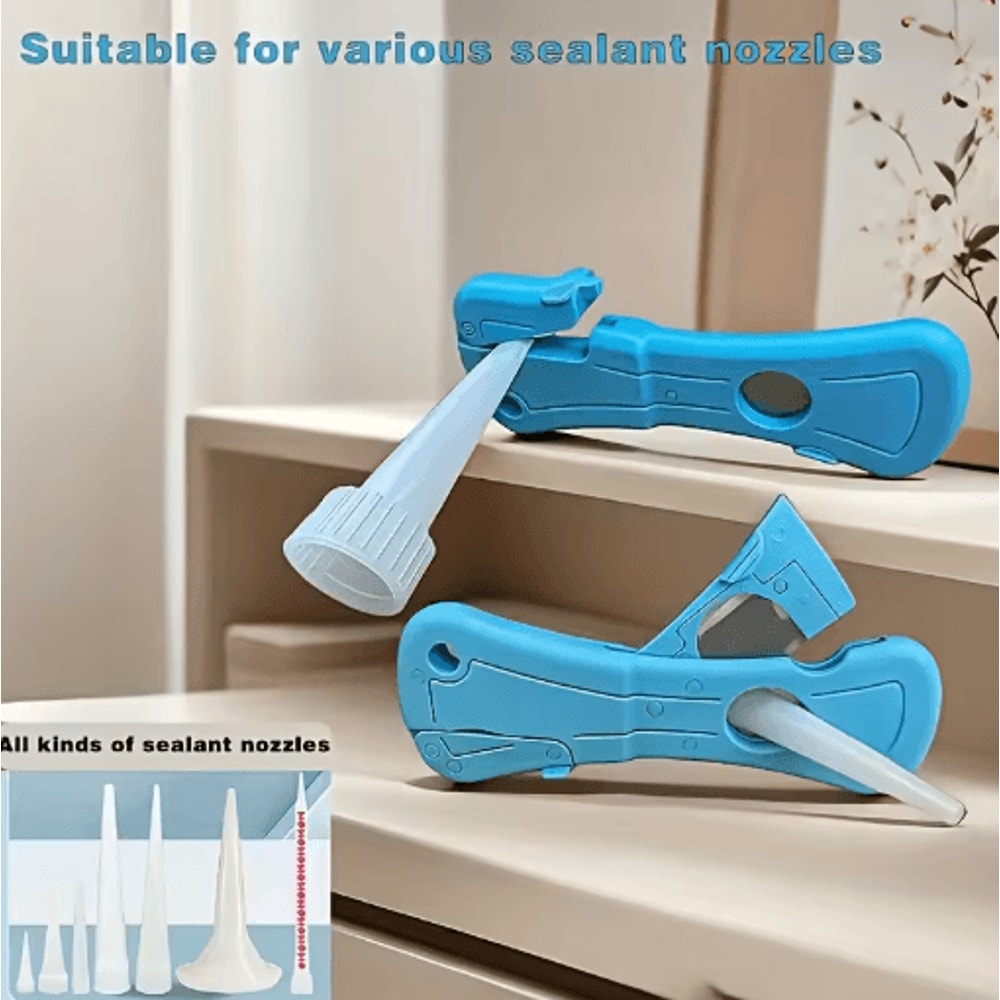 Heavy Duty Manual Glue Nozzle Trimmer All In One Adjustable Adhesive Tip Cutter With Blade 3