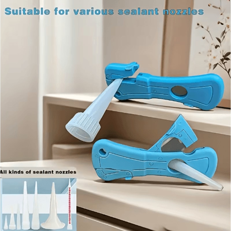 Heavy Duty Manual Glue Nozzle Trimmer All In One Adjustable Adhesive Tip Cutter With Blade 3