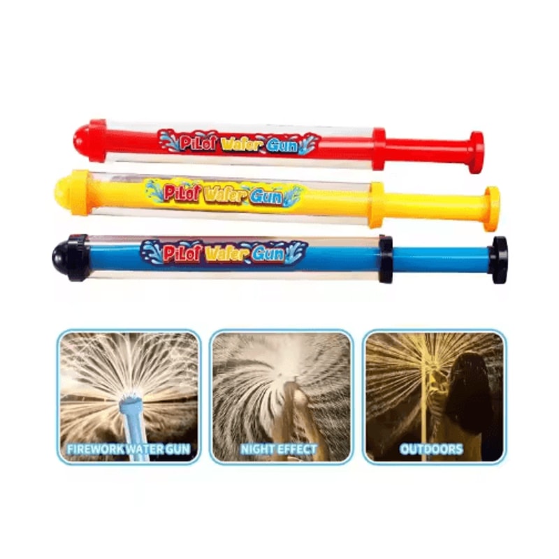 Firework Water Shooting Gun Kids Summer Splash Squirt Toy For Pool Beach And Outdoor Play 6