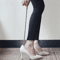 Extra Long Shoe Horn 42cm Stainless Steel Long Handled Shoehorn With Leather Strap 6