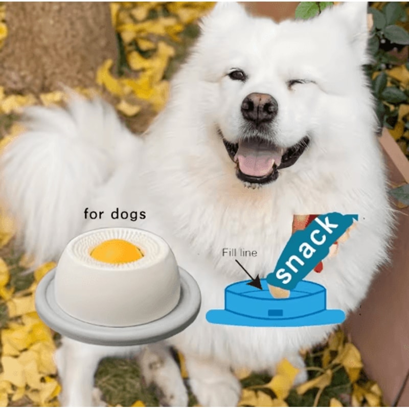 Slow Feeder Licking Plate For Cats And Dogs Non Slip Snack And Wet Food Dispenser 3