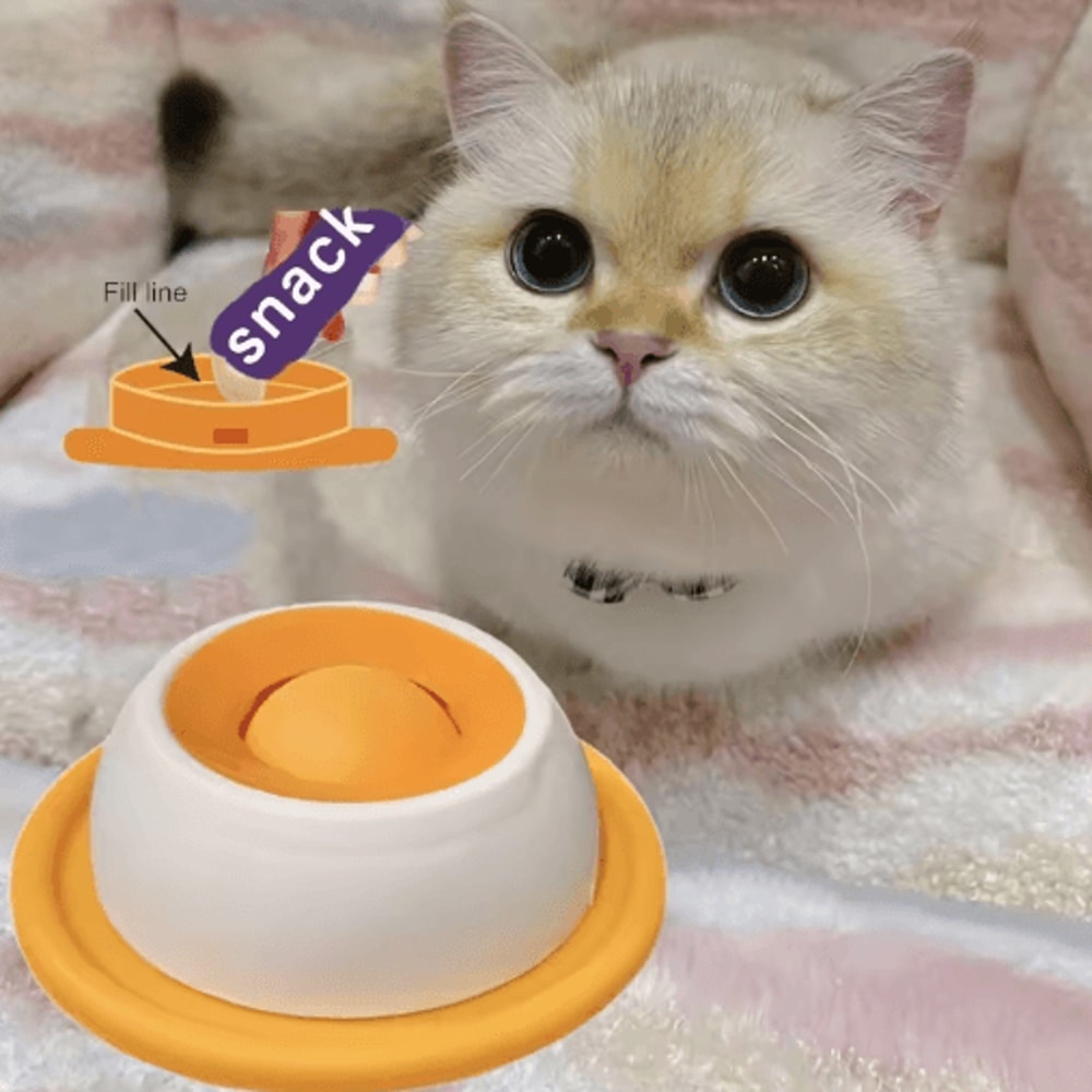 Slow Feeder Licking Plate For Cats And Dogs Non Slip Snack And Wet Food Dispenser 4