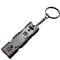 Double Pipe Whistle Pendant Keychain High Decibel Emergency Survival Whistle For Outdoor Use 1
