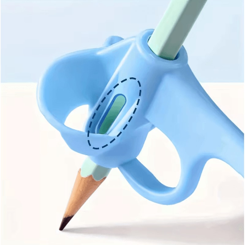 Silicone Pen Grip Correctors Soft Pencil Holders For Handwriting Practice And Posture Correction 2