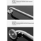 Stainless Steel Towel Grab Bar Anti Skid Wall Handle With Secure Grip 50 Cm 5