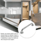 Stainless Steel Towel Grab Bar Anti Skid Wall Handle With Secure Grip 50 Cm 6