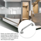 Stainless Steel Towel Grab Bar Anti Skid Wall Handle With Secure Grip 50 Cm 6