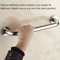 Stainless Steel Towel Grab Bar Anti Skid Wall Handle With Secure Grip 50 Cm 7