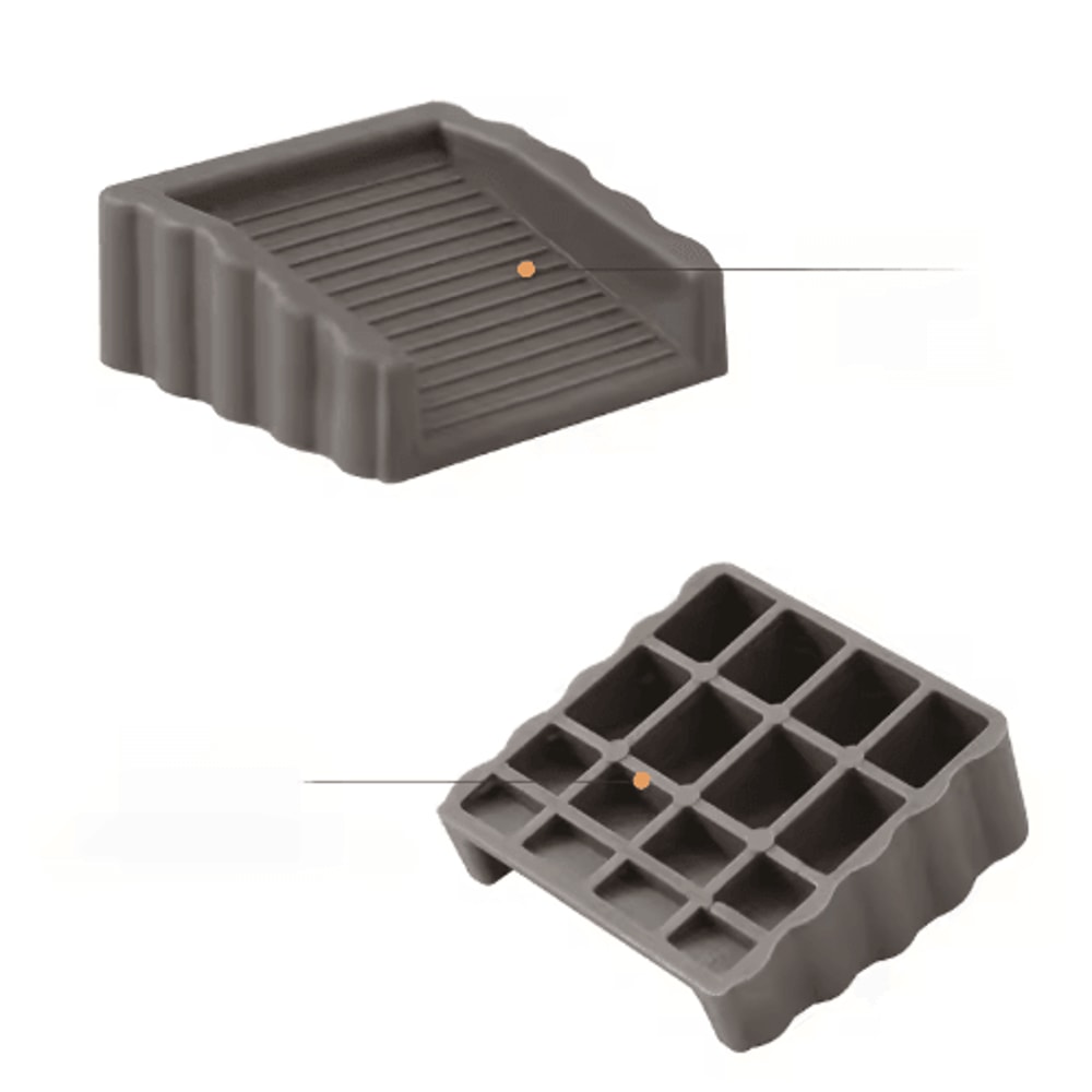 Creative Windproof Door Stopper Matte Plastic Door Wedge Safety Blocker 5