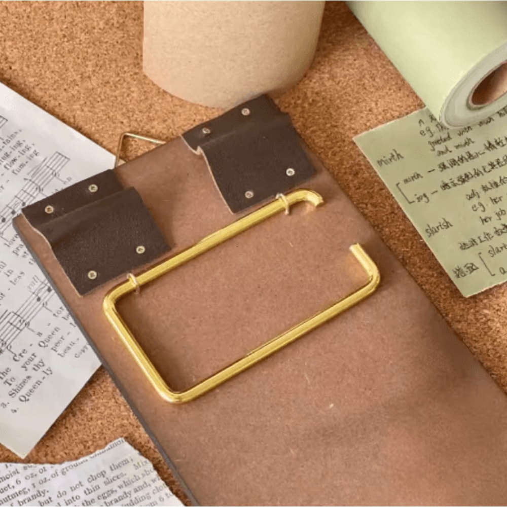 Vintage Rolling Pin Bulletin Board Hanger Durable Bamboo Poster And Display Holder 1PC 1