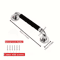 304 Stainless Steel Shower Handle Non Slip Silicone Grip Safety Grab Bar 3