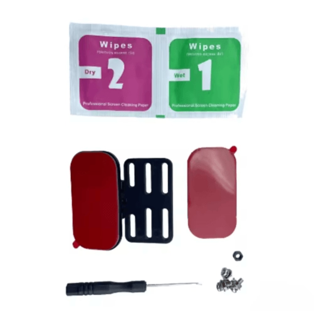 Rearview Camera Mount For SUV And Automobiles Lightweight 180 Adjustable Bracket With Self Adhesive 2