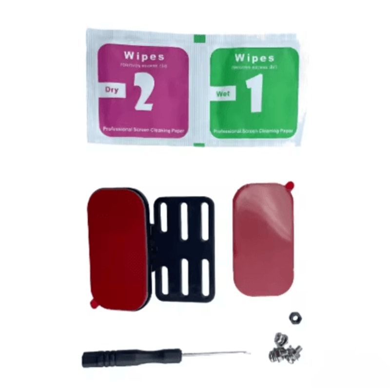 Rearview Camera Mount For SUV And Automobiles Lightweight 180 Adjustable Bracket With Self Adhesive 2