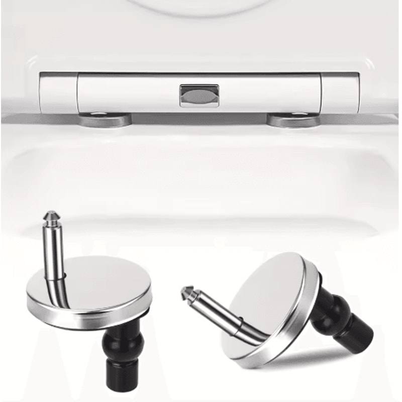 Universal Toilet Seat Bolts And Screws Set Quick Release Hinge Fixings 2PCS 14to 16mm 4