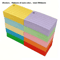 500 Sheet Lined Colored Index Cards With Rings Ruled Flashcards For Study And School Notes 1