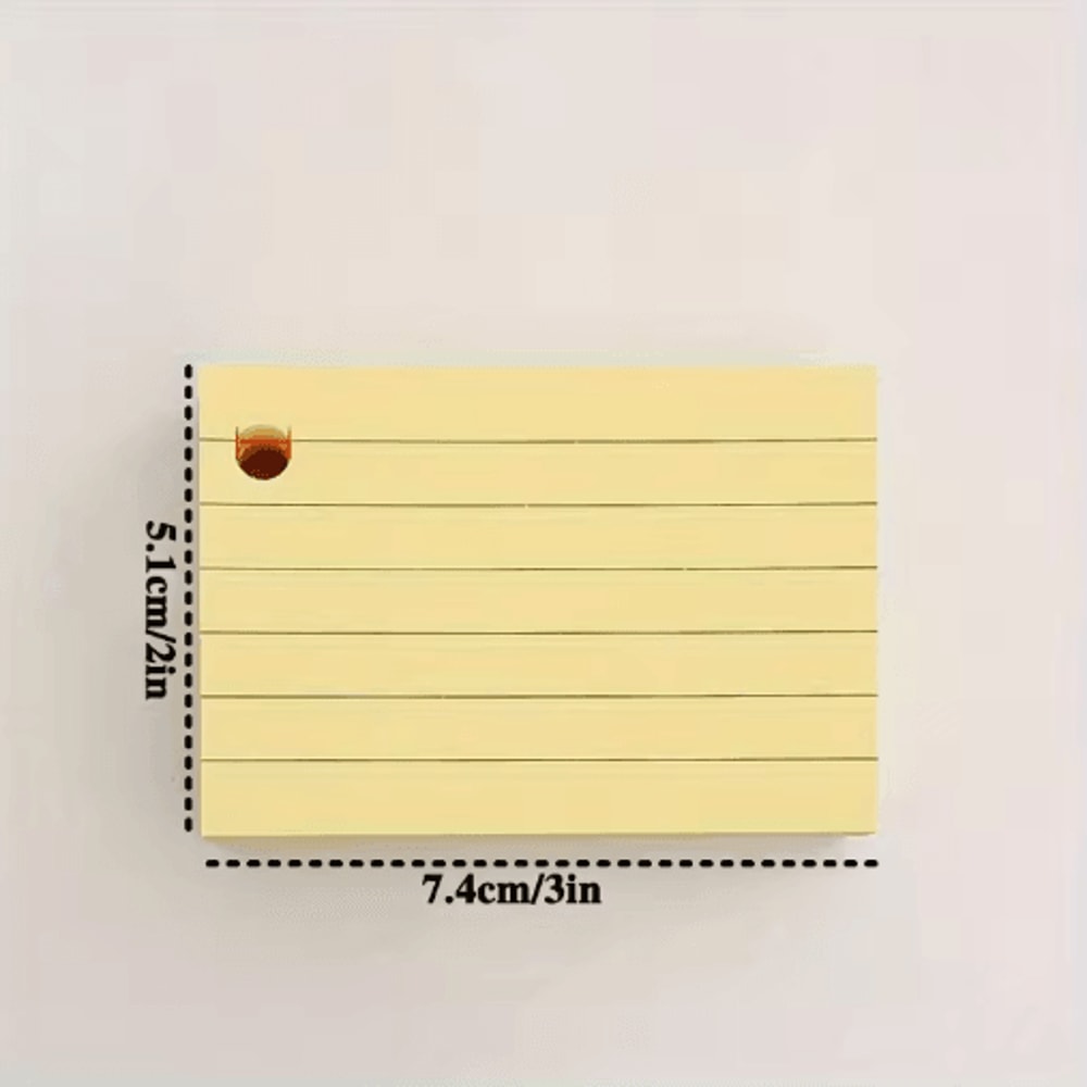 500 Sheet Lined Colored Index Cards With Rings Ruled Flashcards For Study And School Notes 5