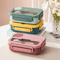 1300ML Compartment Bento Lunch Box Portable Microwave Food Container With Fork And Spoon 0