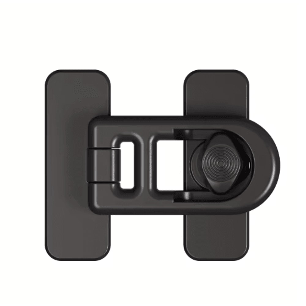 Easy Install Fridge And Freezer Door Lock No Drill Rotating Safety Lock For Home Use 1