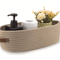 Elegant Oval Cotton Rope Storage Basket With Leather Handle Bathroom And Home Organizer 2