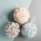 Luxurious Bath Sponge Shower Ball Super Soft Exfoliating Loofah With Hanging Loop 0
