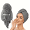 Extra Large Microfiber Hair Towel Wrap Quick Dry Ultra Absorbent Soft Turban 5