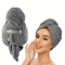 Extra Large Microfiber Hair Towel Wrap Quick Dry Ultra Absorbent Soft Turban 5