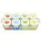 9pcs Silicone Food Storage Containers With Lids Reusable Leak Proof Snack And Meal Prep Set 1